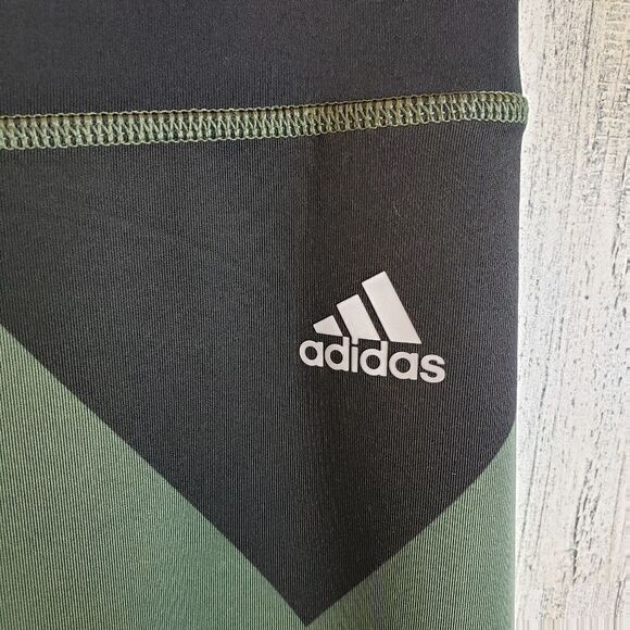 Adidas Climalite Cropped Leggings Sz S - Picture 2 of 5